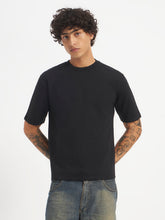 Oversized Essential T-Shirt For Men Washed Black
