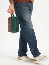 Zybe Signature Leather Pouch Green