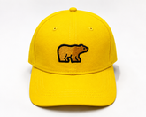 Jack Nicklaus Yellow Bear Embroidered Adjustable Golf Cap