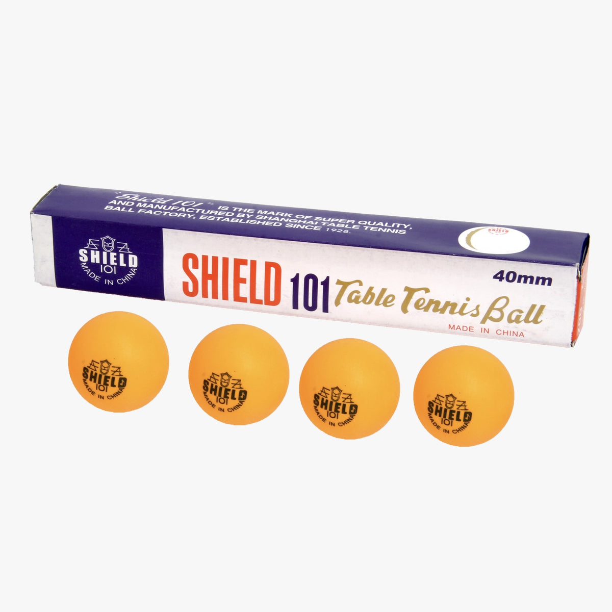 Shield Table Tennis Ball  (Box Of 6pcs)