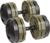 PVC Adjustable Dumbbell 20kg Set (10kg + 10kg)