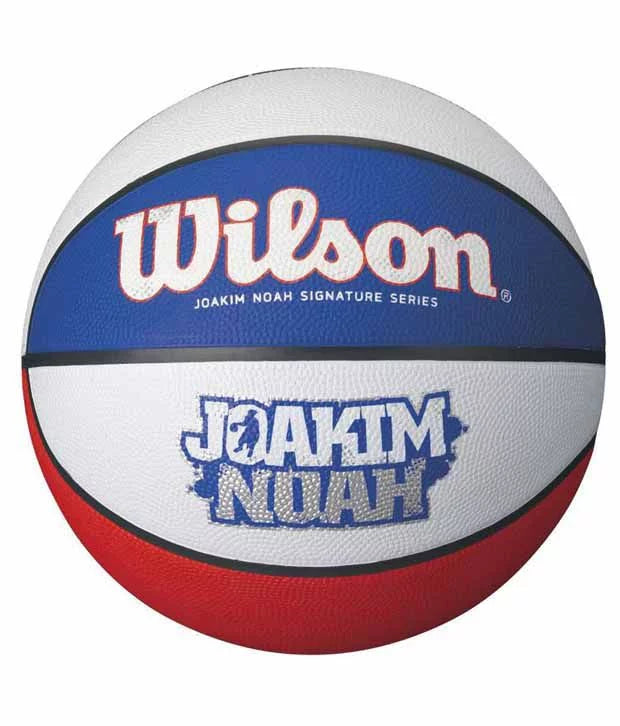 Wilson Joakim Noah Basketball Size 7 Tricolor Blue/White/Red
