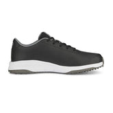 Puma Men’s Fusion Tech SL MD Spikeless Golf Shoes – Black/Quiet Shade