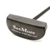 SeeMore Original FGP Black Mallet Putter