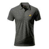 Jack Nicklaus Men's Melange Golf Polo T-Shirt - Dark Andhra