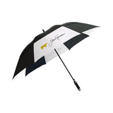 Jack Nicklaus Double Canopy Golf Umbrella - Black/White