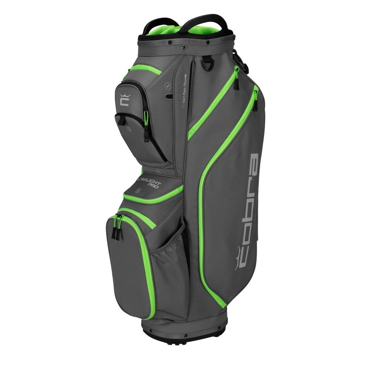Cobra Ultralight Pro Cart Bag Quiet Shade-Green Gecko