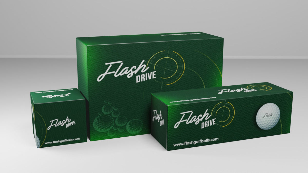 Flash Drive Golf Balls - Pack Of 12 Pcs (1 Dozen)