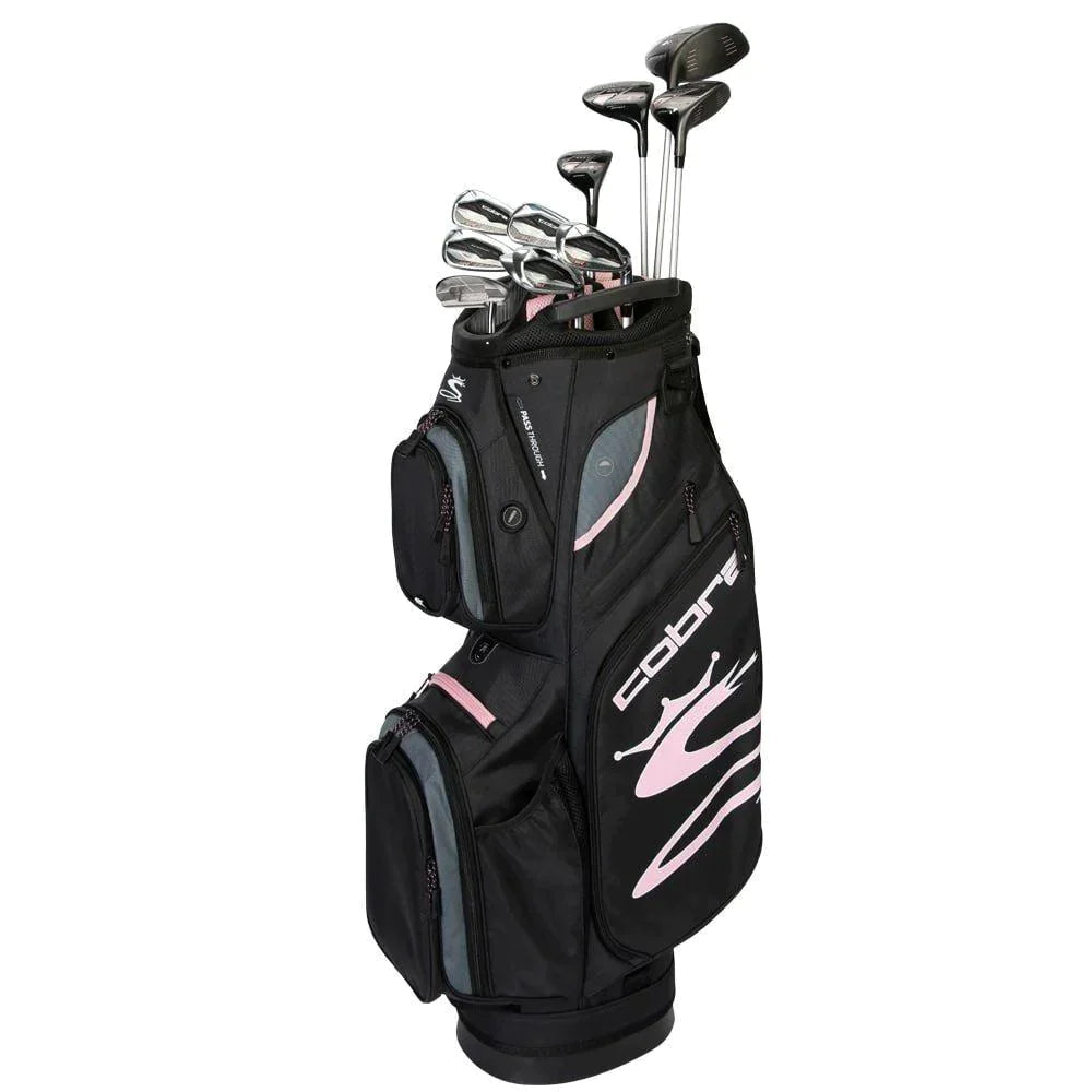 Cobra Women's Air-X Complete Package Set - Right Hand (12 Clubs + Cart Bag)