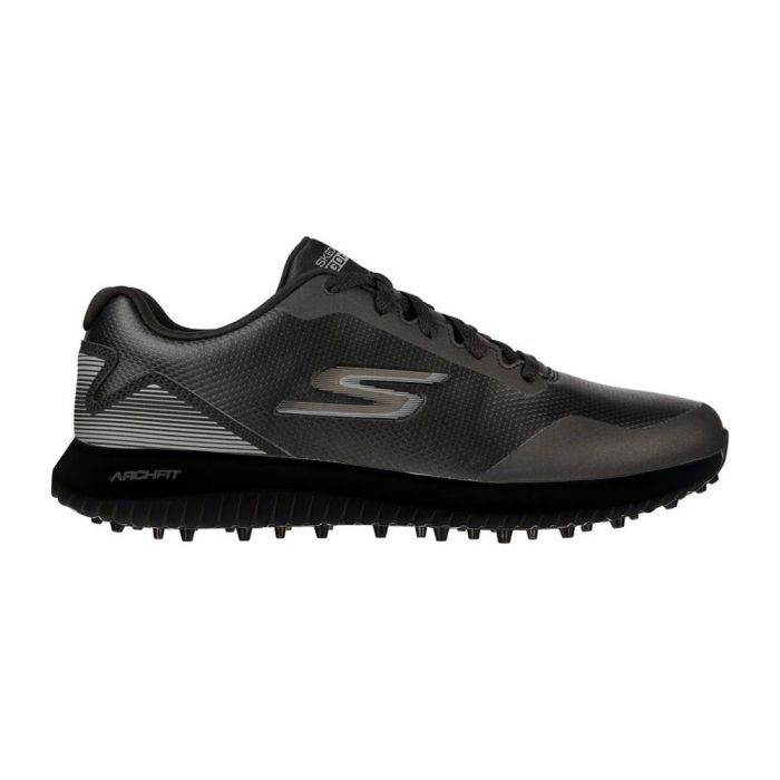 Skechers Men's Max 2 Md Spikeless Golf Shoes - Black