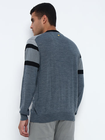 Jack Nicklaus Birdseye Stripe Sweater