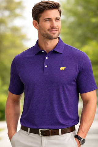 Premium Textured Polo Shirt – Modern Fit, Breathable Comfort