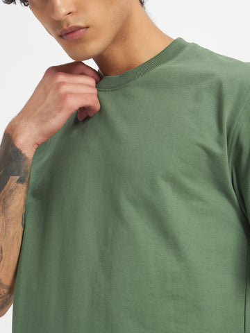Oversized Essential T-Shirt For Men Sage Green