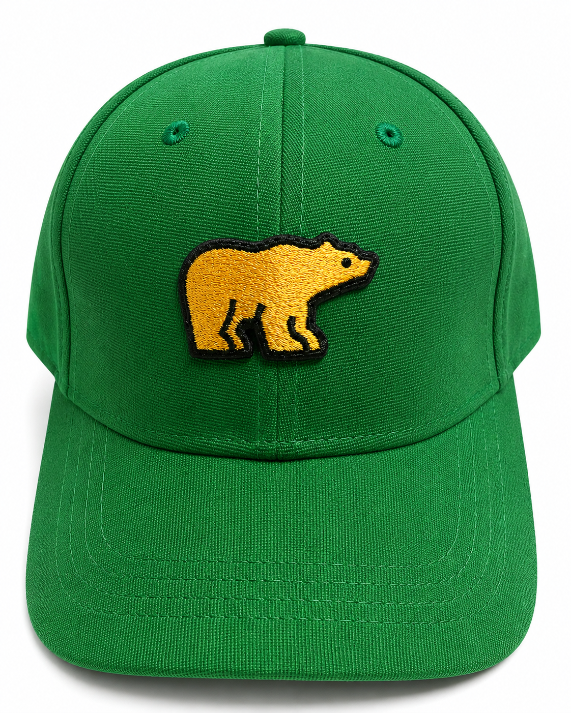 Jack Nicklaus Yellow Bear Embroidered Adjustable Golf Cap