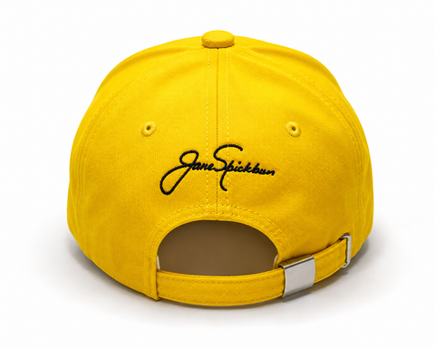 Jack Nicklaus Yellow Bear Embroidered Adjustable Golf Cap