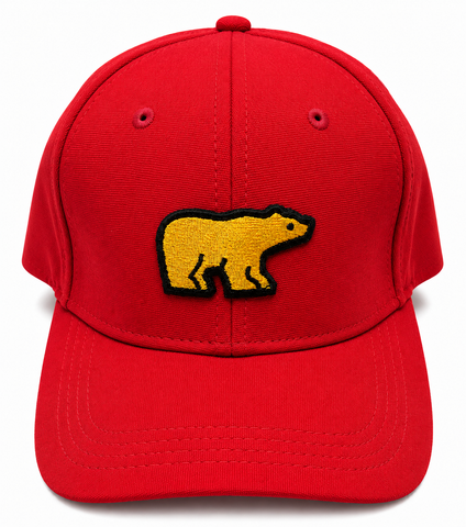 Jack Nicklaus Yellow Bear Embroidered Adjustable Golf Cap