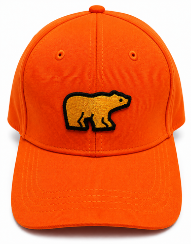 Jack Nicklaus Yellow Bear Embroidered Adjustable Golf Cap