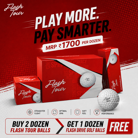 Flash Tour + Flash Drive Golf Balls Combo - Buy 2 Doz Flash Tour - Get 1 Doz Flash Drive Free