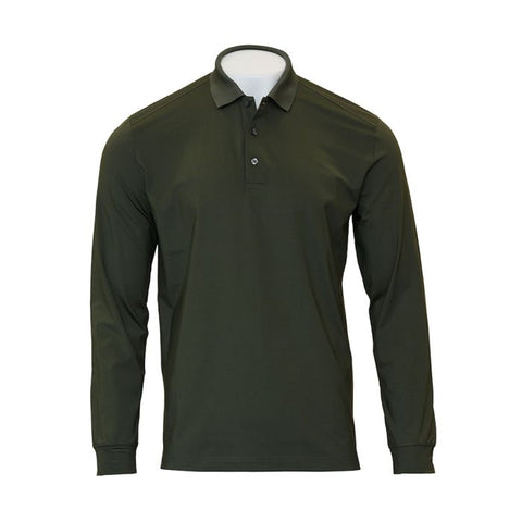 Jack Nicklaus Men's Euro Detail Golf Polo - Virtual Olive