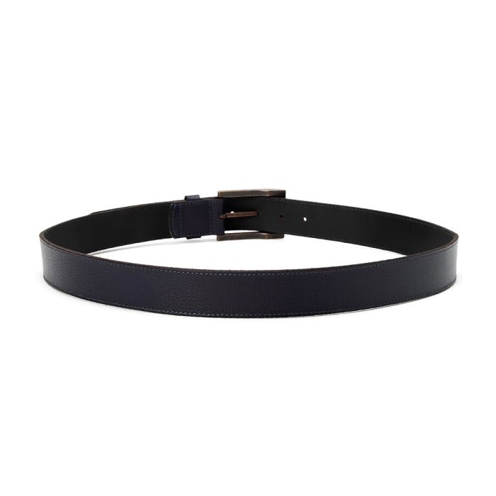 Puma Men’s Stylised Leather Belt - Navy