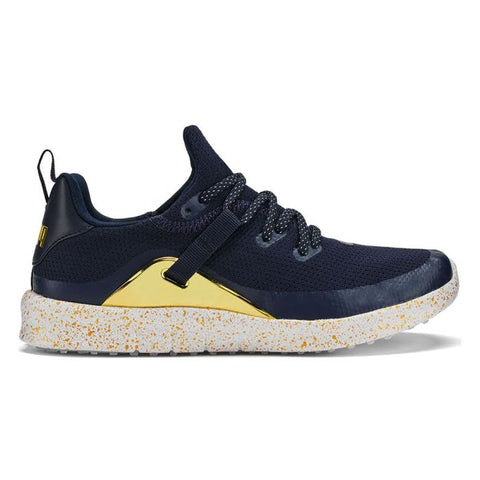Skip Puma Women's X PTC Laguna Fusion Sport MD Spikeless Golf Shoes - Navy Blazer/ Team Gold